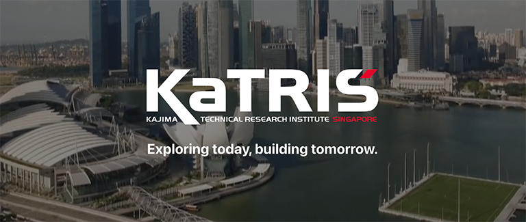 Kajima Technical Research Institute Singapore (KaTRIS) introduced the collaboration case study with Synspective