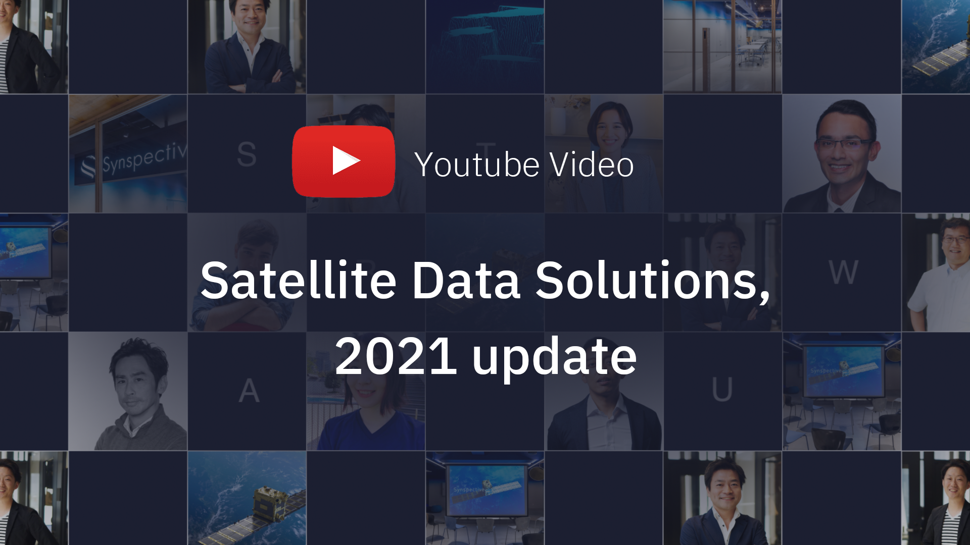 Youtube video "Satellite Data Solutions, early 2021 update" has been released.