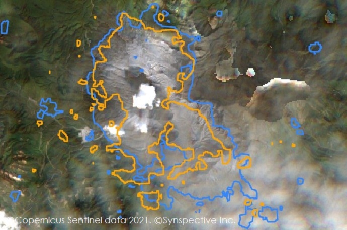 Aso after eruption