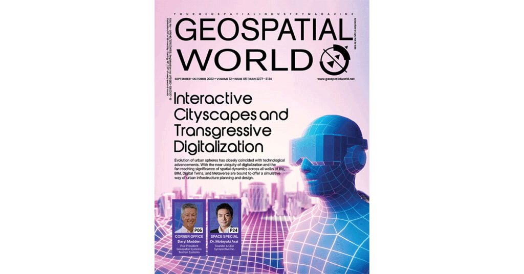 Synspective is featured in "Geospatial World"