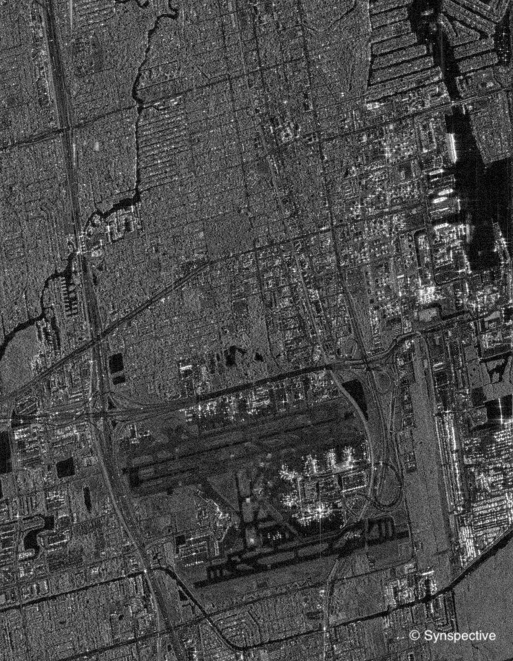 Synspective released the First Image from its Small SAR Satellite "StriX-α"