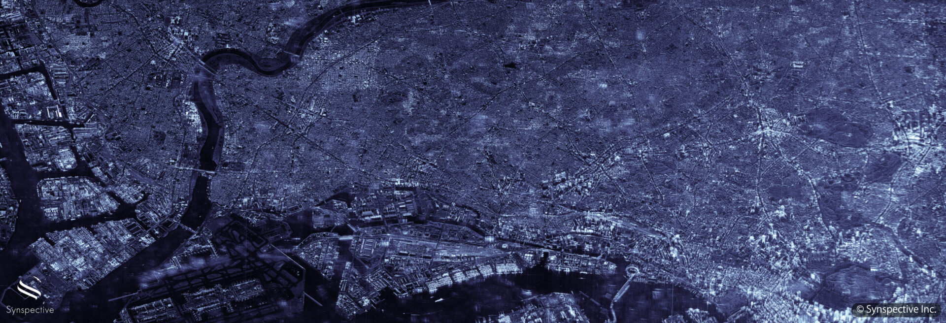 Synspective "StriX-α"SAR Sliding Spotlight Imagery of Gate to Tokyo