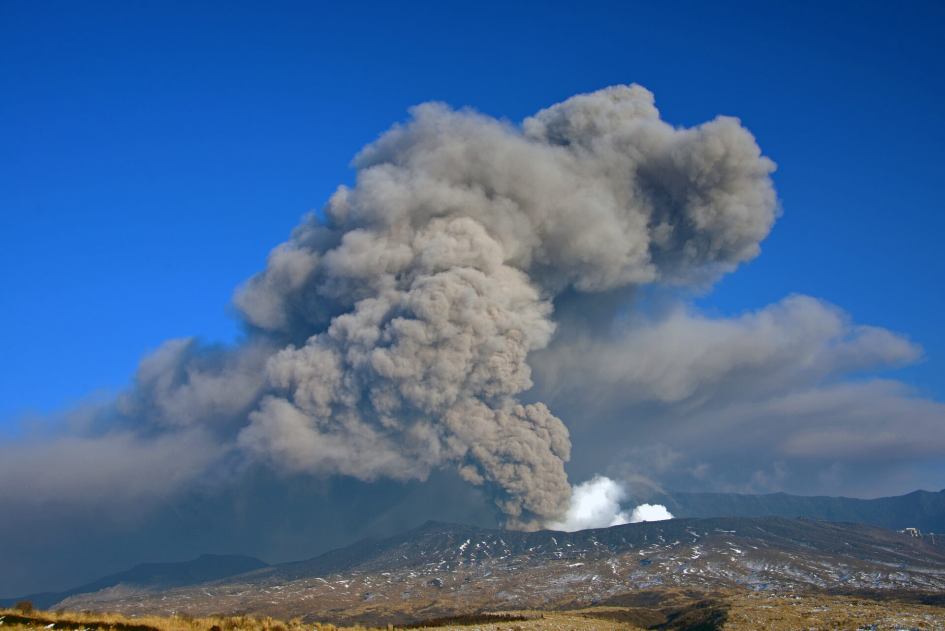 10/2021 Analysis of the volcanic eruption at Mt. Aso in Kumamoto Prefecture
