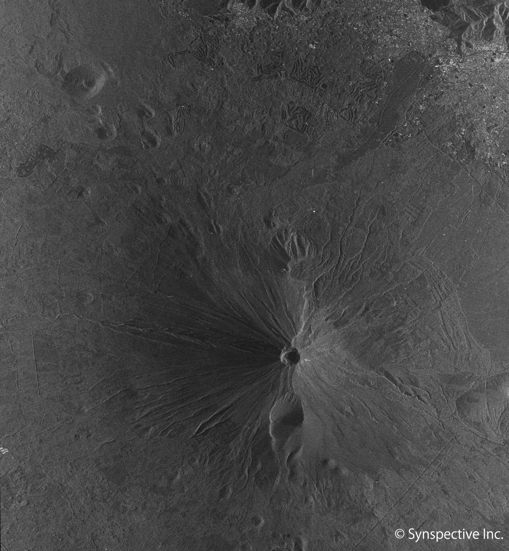 Synspective "StriX-α" SAR Stripmap Imagery, Mt. Fuji, a symbol of Japan