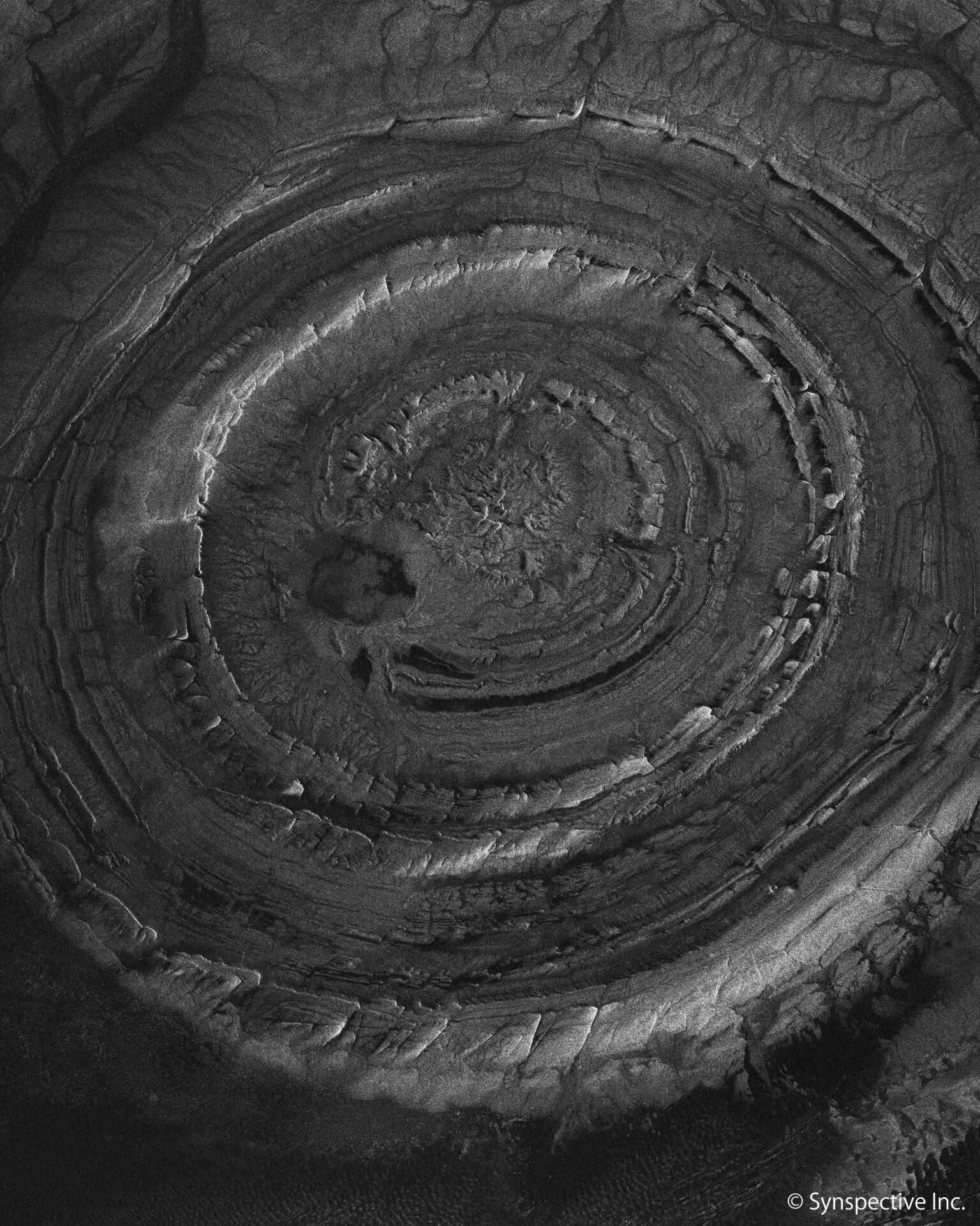 08/2021 Stripmap image of the eye of the Sahara