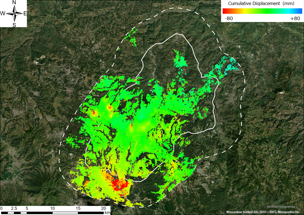 JICA and Synspective detect new risks in Guatemala using SAR satellite data -The development of a disaster prevention management system makes progress-
