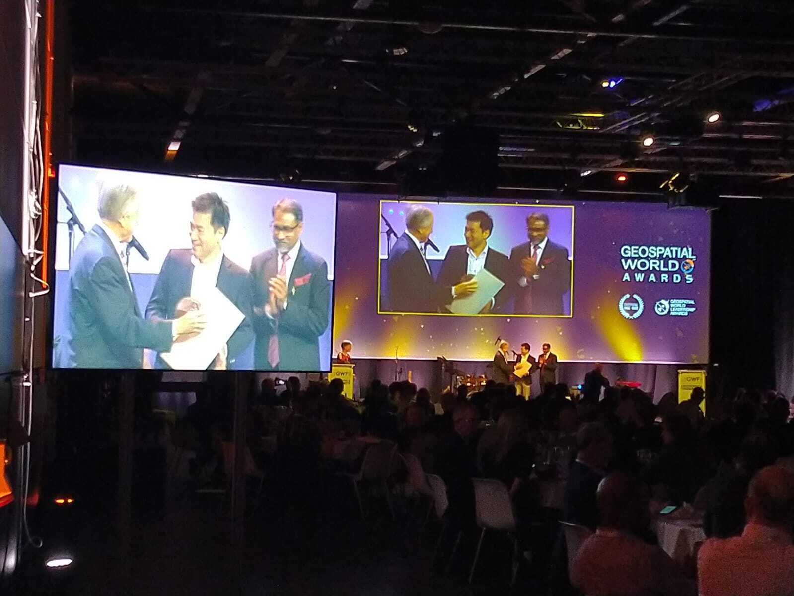 Synspective Wins the Geospatial World Leadership Award