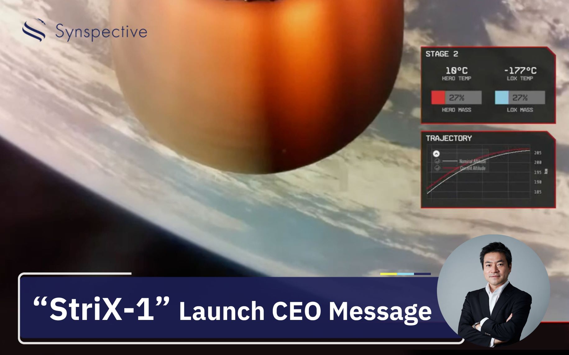 Synspective’s Third SAR Satellite “StriX-1” Successfully Reaches Its Target Orbit