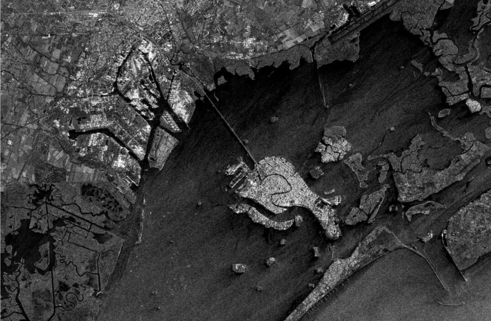 Synspective Releases First Images from its Third SAR Satellite "StriX-1"Captured Venice and its Lagoon in Italy