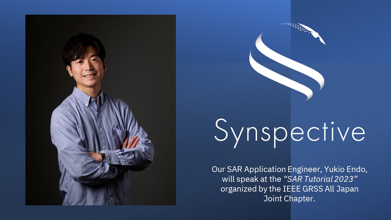 Synspective will speak at SAR Tutorial 2023