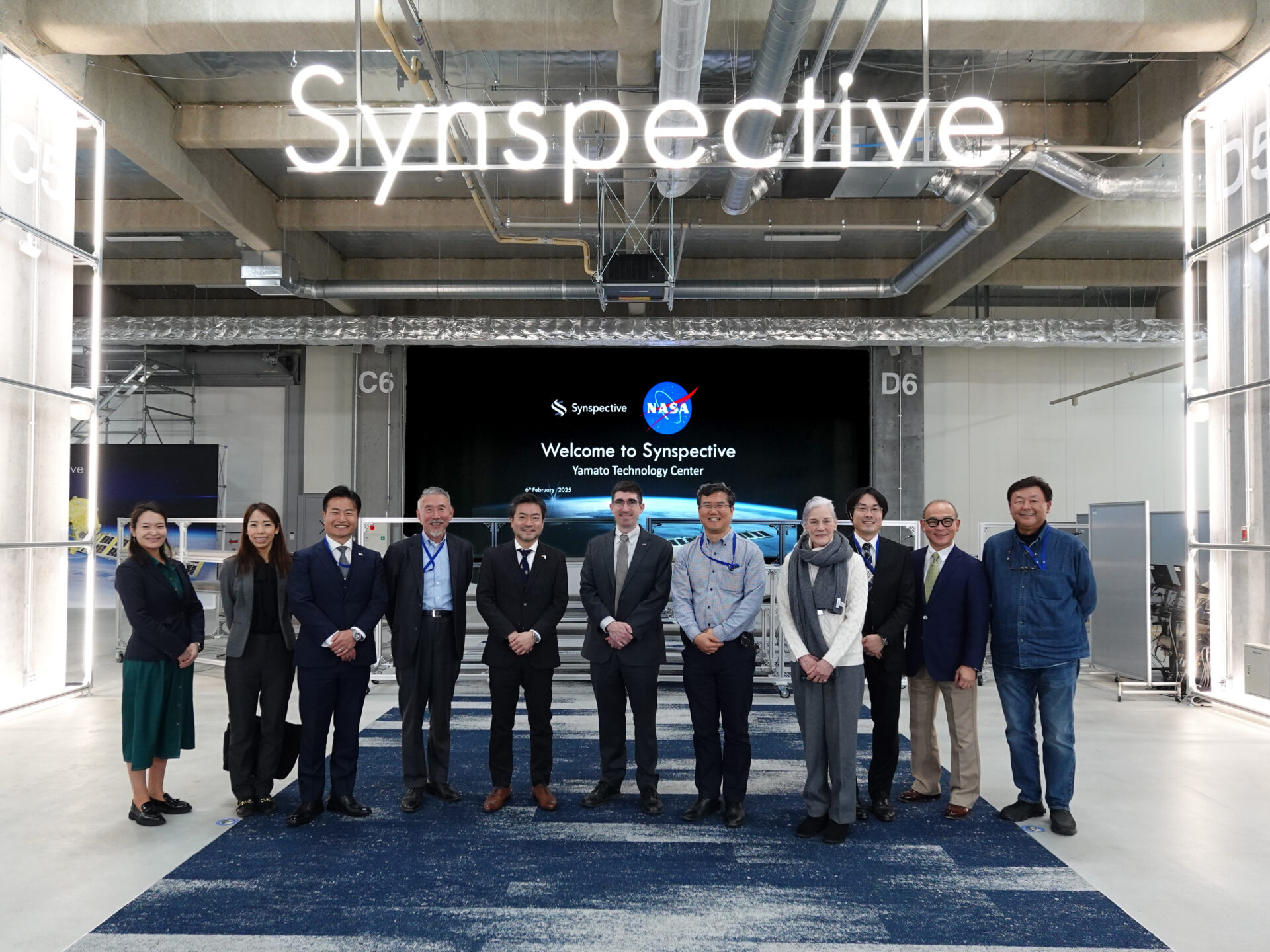 NASA visits Yamato Technology Center