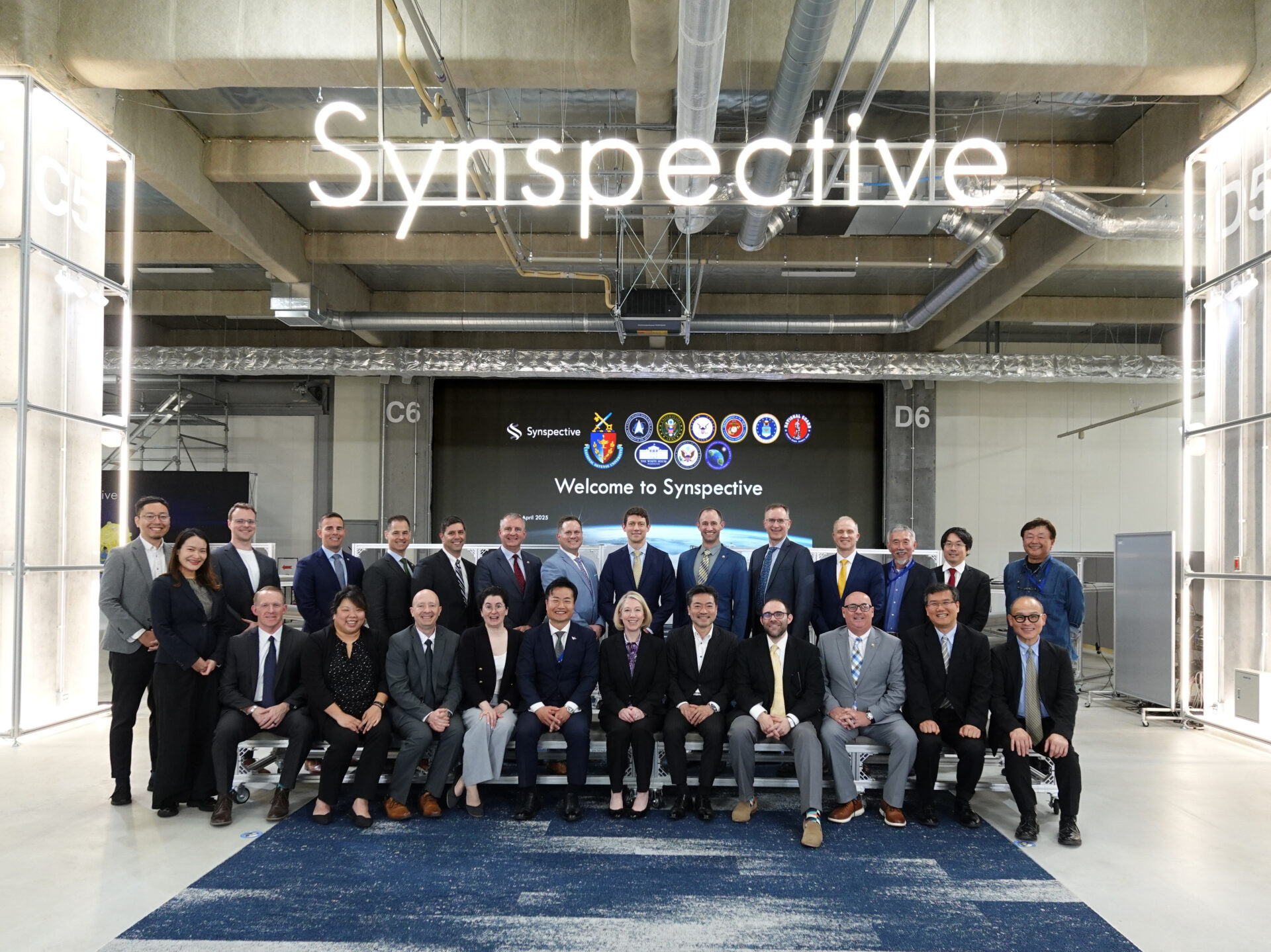 All U.S. Armed Forces, the White House, and Other Related Agencies Visit Synspective's Satellite Mass Production Site