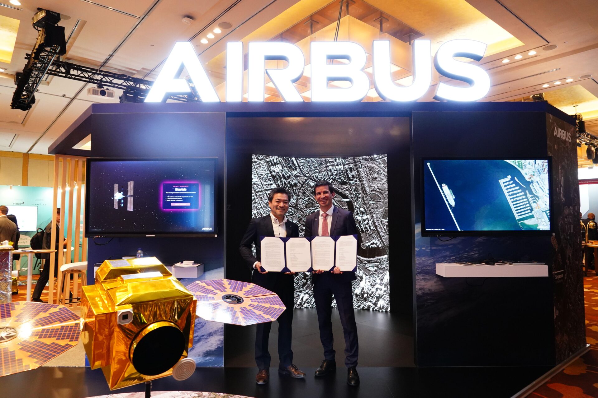 Synspective and Airbus Defence and Space Announce  Strategic Partnership to Expand SAR Satellite Data Access