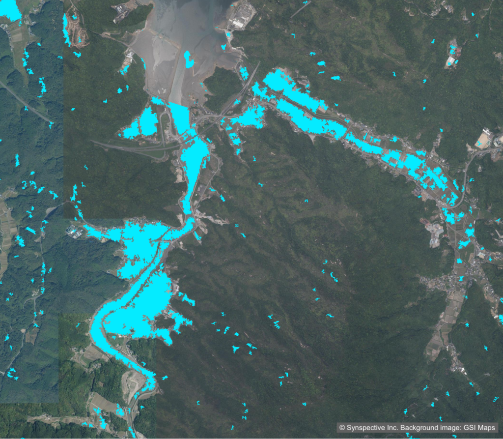 Rapid Disaster Assessment from Space Using the StriX SAR Satellite