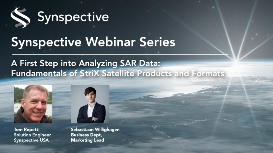 A First Step into Analyzing SAR Data: Fundamentals of StriX Satellite Products and Formats