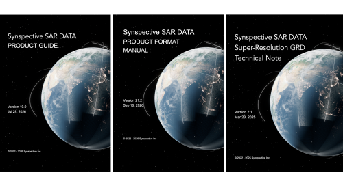 SAR Data Product Guide 20260916