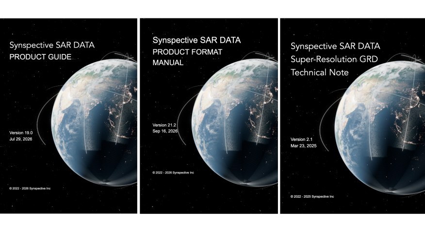 SAR Data Product Guide 20260916